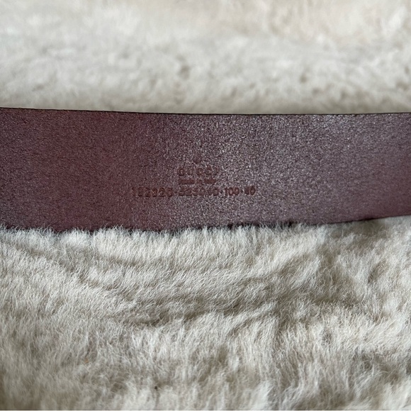 Gucci Square GG Leather Belt - Picture 11 of 14